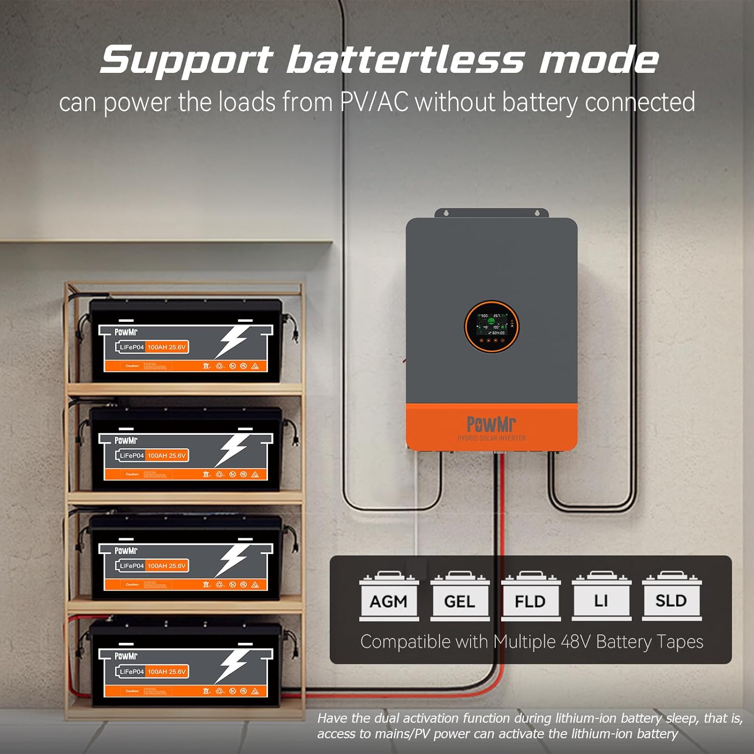 PowMr 16KW 10KW Split Phase In - Split Phase Inverter 10Kw 110V 220V ulasan dan harga