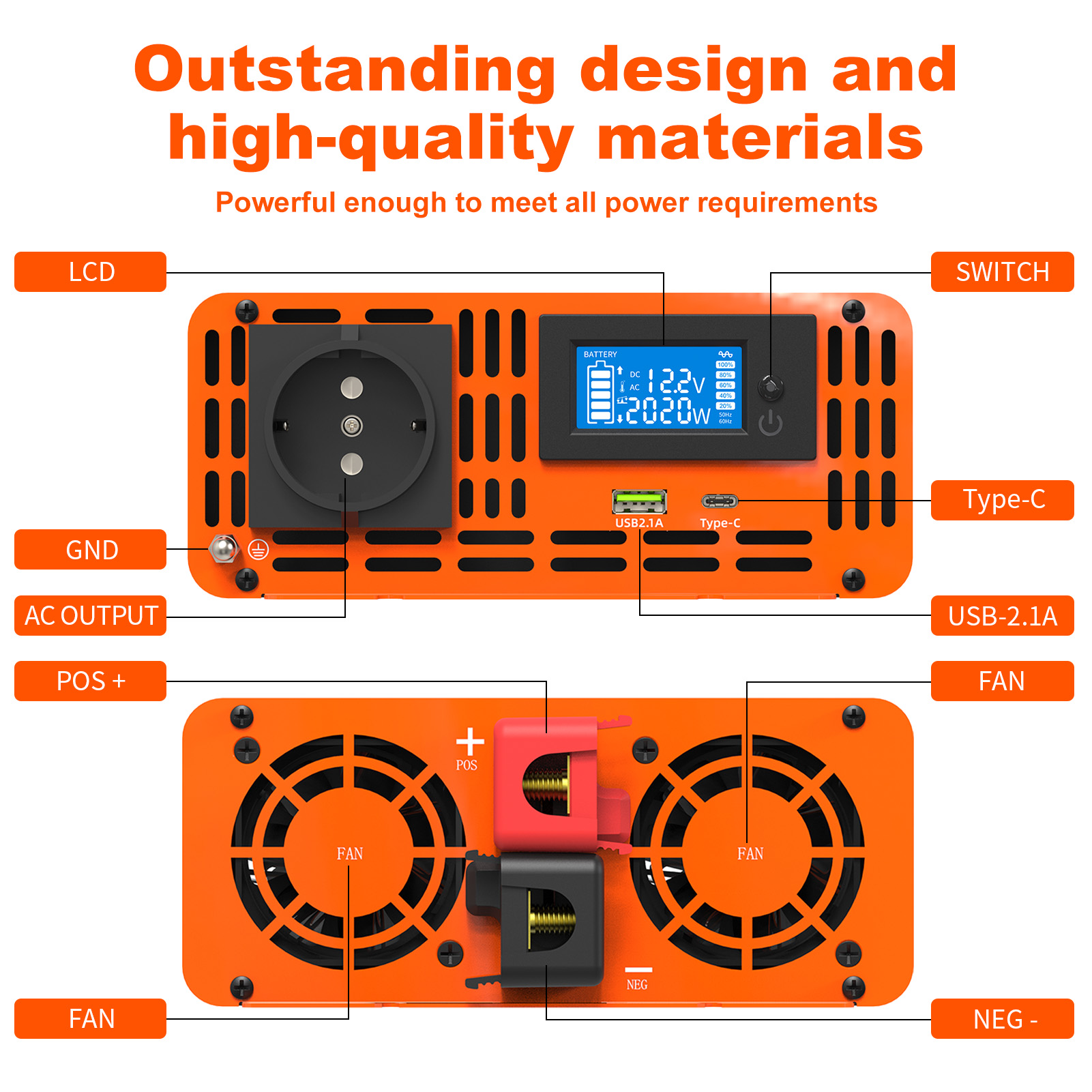 Peak 4000W 12v 24V 48V Dc to A - Power Inverter 12V 220V 4000W Continuous ulasan dan harga