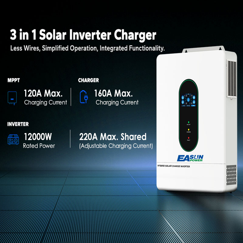 EASUN POWER US 12KW 12000W Spl - Grid Tie Inverter Limiter 2000W ulasan dan harga