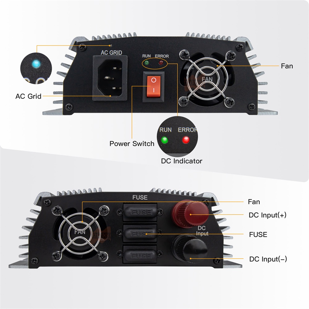 1400W Solar MPPT Micro Inverte - Micro Inverter 1400W Solar Grid Tie ulasan dan harga