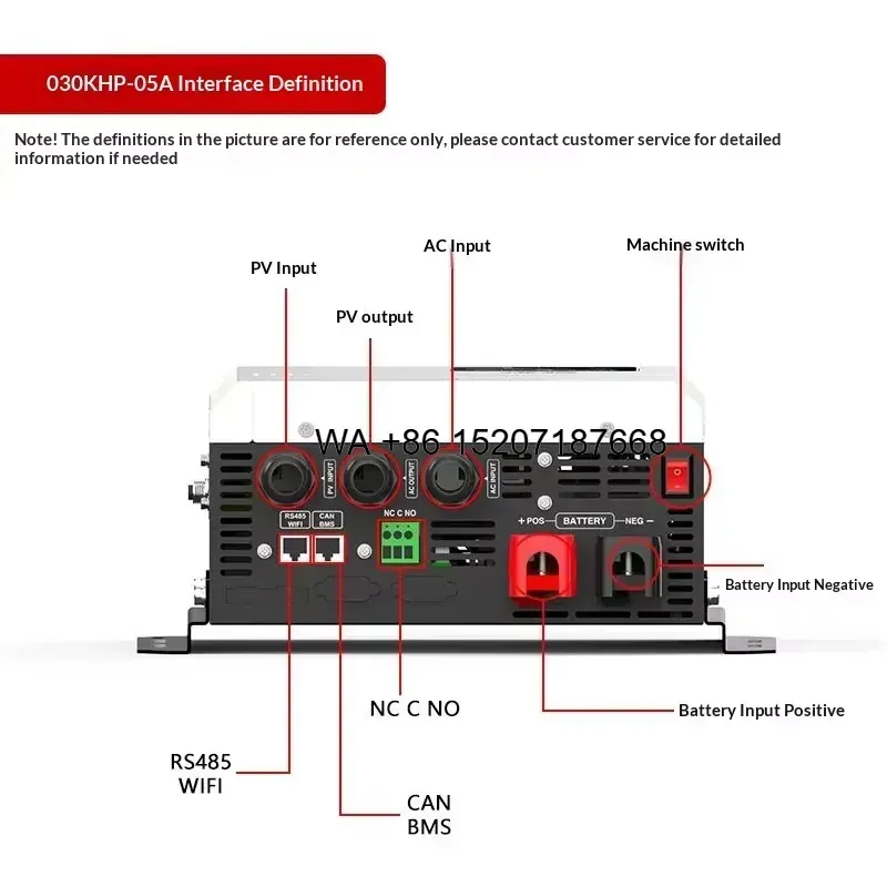 Wmwmnu for Hybrid Single Phase - Hybrid Solar Inverter 5.5Kw Mppt 48V ulasan dan harga