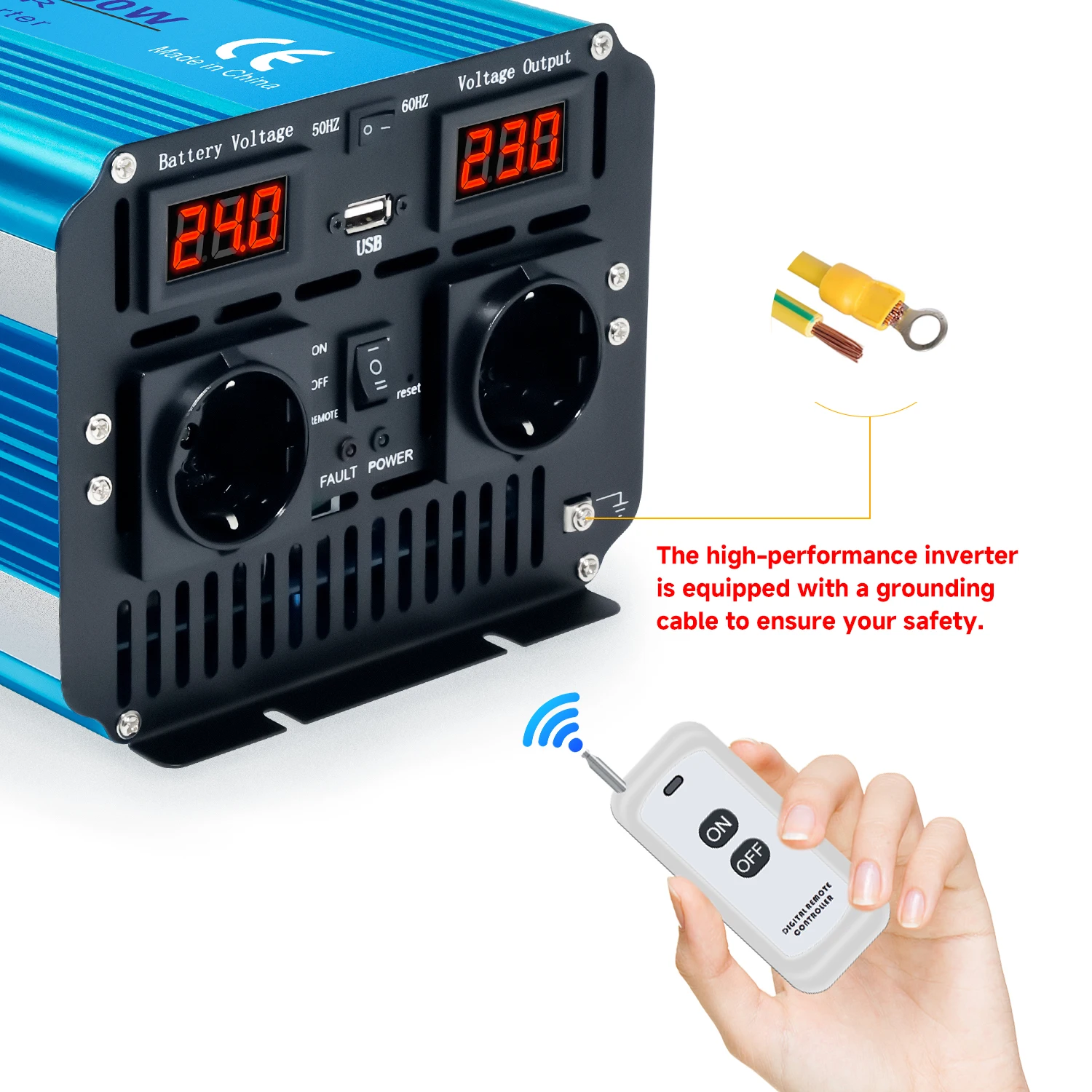 Solar Pure Sine Wave Power Dc  - Off Grid Solar Inverter 48V 6000W ulasan dan harga